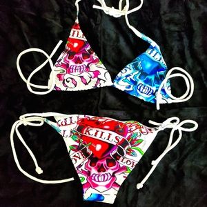 👙Ed Hardy Bikini Set👙